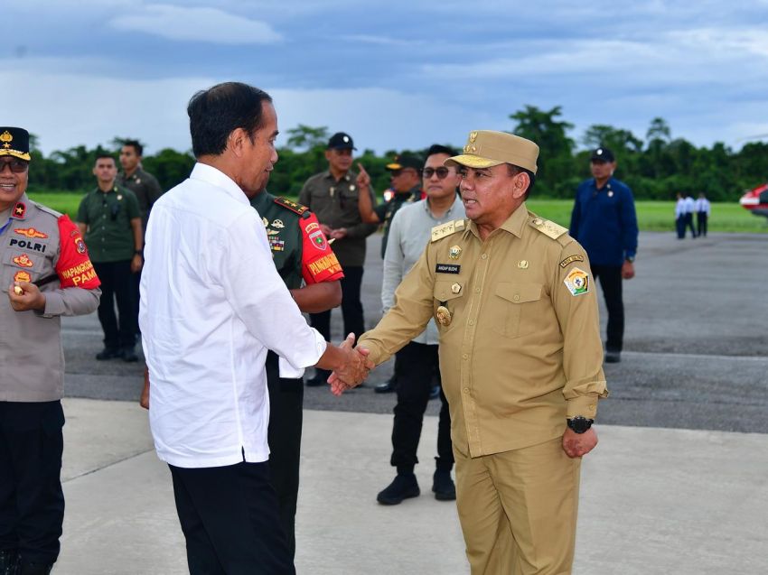 Rangkaian Kunjungan Kerja Hari Ketiga Presiden Jokowi di Sultra