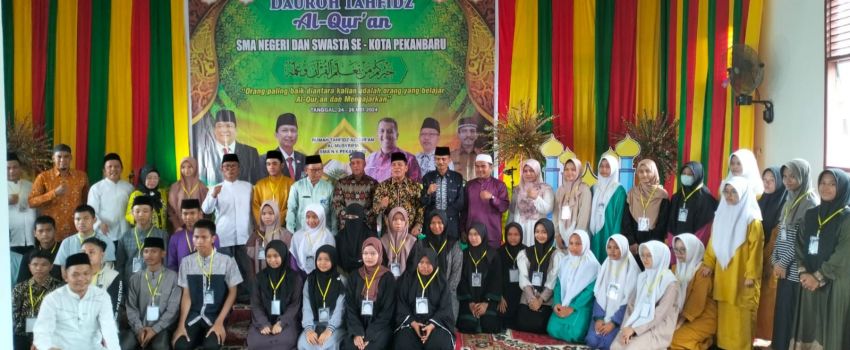 SMA N 6 Pekanbaru Gelar Kegiatan Dauroh Tahfizd SMA/SMK se Pekanbaru