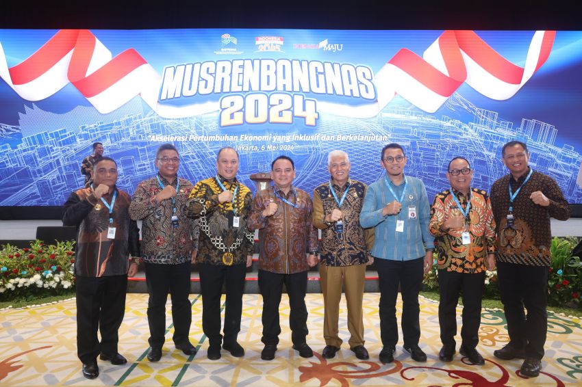 Pj Gubernur Sultra Hadiri Musrenbangnas Tahun 2024 di Jakarta