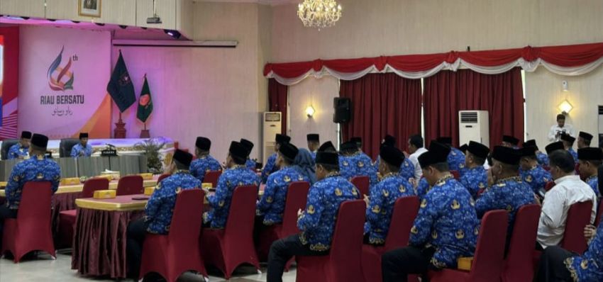 Hadiri Musyawarah Provinsi KORPRI Riau, PJ Gubri Berharap KORPRI Berikan yang Terbaik Untuk Riau Lebih Maju dan Sejahtera