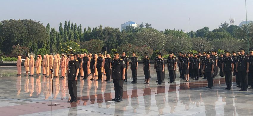 Sambut Hari Pengayoman Ke-79, Rutan Kelas I Jakarta Pusat Laksanakan Upacara Tabur Bunga dan Ziarah di TMP Kalibata