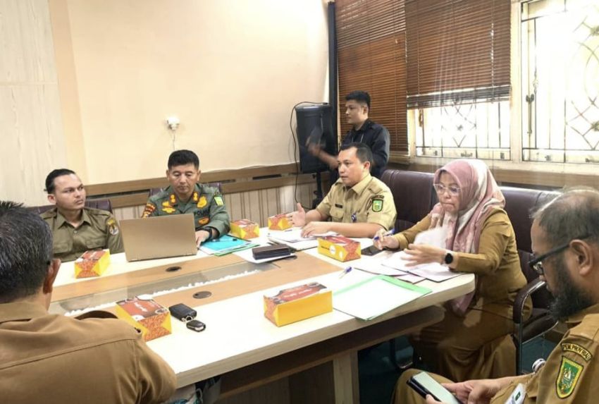 DLHK Riau Gelar Rapat Koordinasi Terkait Solusi Jalan Dalam Kawasan Konservasi Tahura Sultan Syarif Hasyim