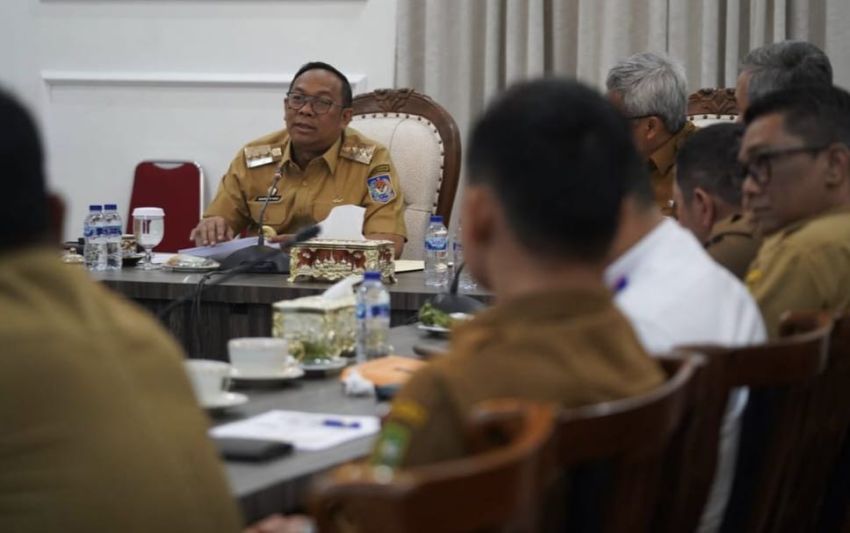 Lakukan Persiapan, Pj Gubri Harapkan Rapat Lintas Sektor Bahas Ranperda RTRW Berjalan Lancar