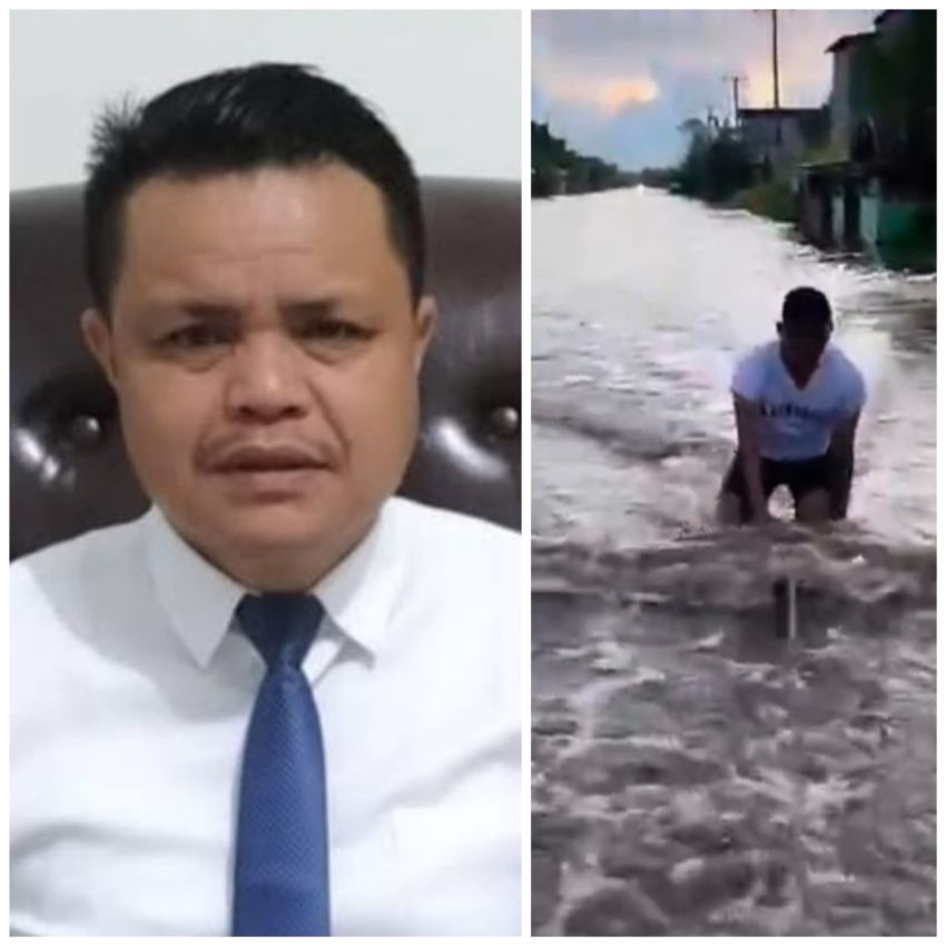 INFEST Kritisi Anggaran APBD Rohil yang Besar, Tetapi Tidak Mampu Mengatasi Banjir