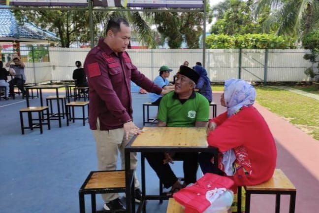 Pastikan Tidak Ada Pungli, Kalapas Kelas IIA Metro Tinjau Langsung Pelaksanaan Layanan Kunjungan