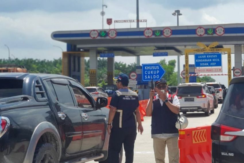 Selama Libur Nataru, Tol Pekanbaru-Dumai Alami Lonjakan Signifikan