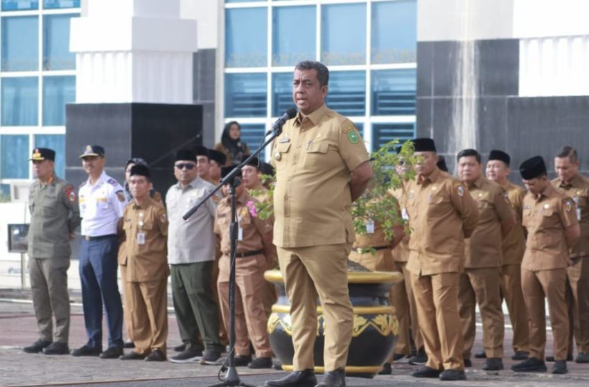 Pj Wali Kota Pekanbaru Ingatkan ASN Tidak Nambah Libur Nataru