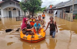 BPBD Damkar Riau: Kampar dan Pelalawan Masih Dilanda Banjir, Kondisi Berangsur Surut