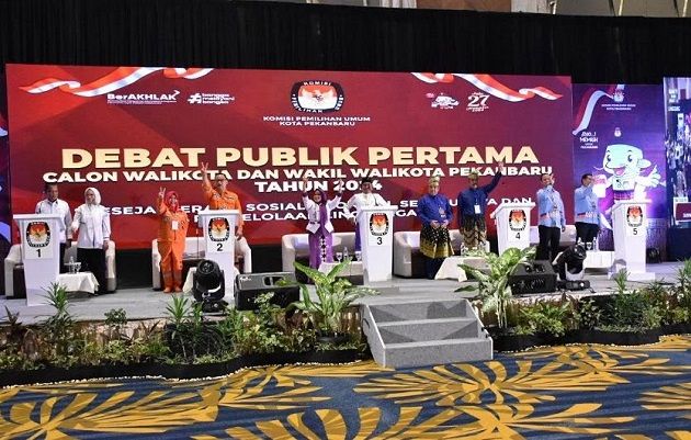 Azwendi Fajri Hadiri Debat Publik Pilkada Pekanbaru: Momentum Demokrasi Dimulai