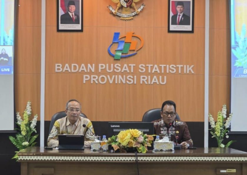 Diskominfotik Riau Apresiasi Kinerja BPS dalam Menyajikan Data Statistik