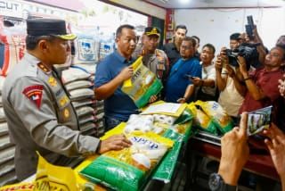 Gerebek Beras Oplosan Bulog, Polisi Amankan Pelaku