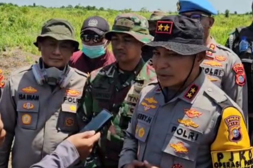 Kapolda Riau Minta Dukungan dan Doa Masyarakat Atasi Karhutla di Riau