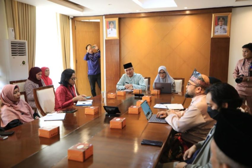 Pemprov Riau Rapat Bersama RSUD Arifin Achmad Bahas Pelayanan Kesehatan Eksekutif
