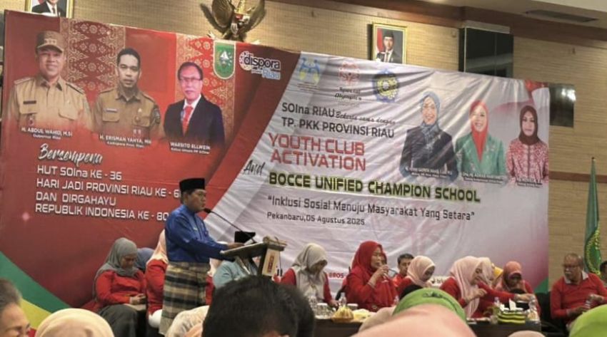 Pemprov Riau Dukung SOIna Buka Ruang Untuk Anak Disabilitas Intelektual