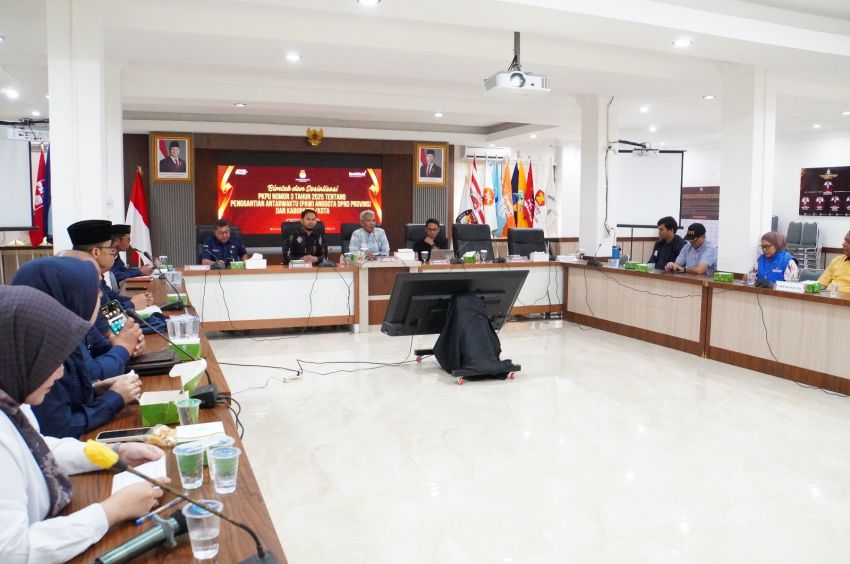 KPU Riau Gelar Bimbingan Teknis dan Sosialisasi Peraturan KPU Nomor 3 Tahun 2025