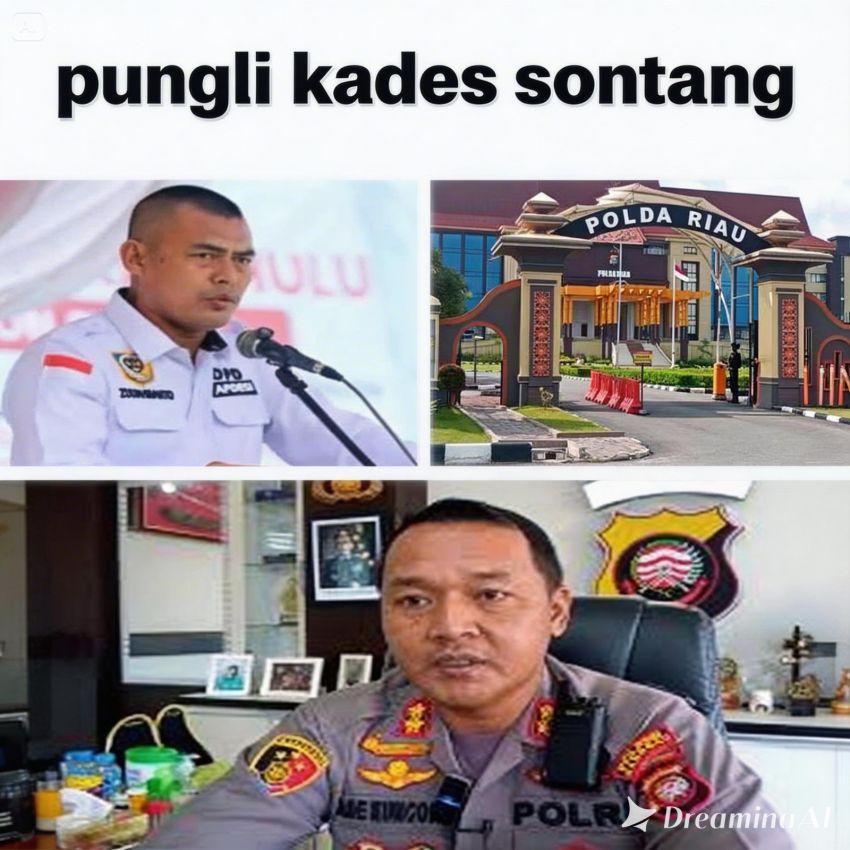 Polda Riau Selidiki Dugaan Pungli dan Korupsi Kades Sontang Dengan Melakukan Pemeriksaan Saksi-saksi